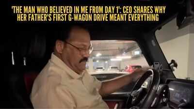 ‘The man who believed in me from day 1’: CEO shares why her father’s first G-Wagon drive meant everything