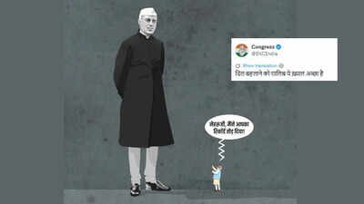 Modi: Congress Slams PM Modi on 12-Year Tenure, Compares Him to Nehru | India News