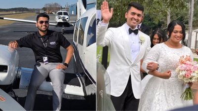 ‘My son was so happy’: Hours after saying ‘I do’, Indian-origin newlywed pilot killed in helicopter crash in US
