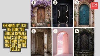 Personality test: The door you choose reveals what’s stopping you from living your life to the fullest