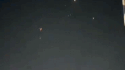 Watch: Missiles rain across Israel’s night sky as Iran launches fresh attacks after two months