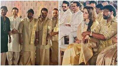 Avantika Sundar Wedding News: Khushbu Sundar’s daughter Avantika ties the knot with Shravan Sreenivasan in Goa; Chiranjeevi, Nagarjuna, Trisha, Anil, Jackie among guests | Telugu Movie News