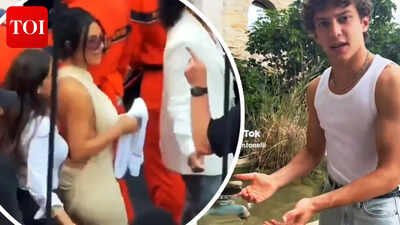 Kimi Antonelli teases Lewis Hamilton’s girlfriend Kim Kardashian for stealing his towel at Monaco Grand Prix – WATCH |
