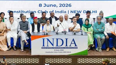SIR being used to ‘manipulate’ polls, claims INDIA bloc, will write to CJI | India News