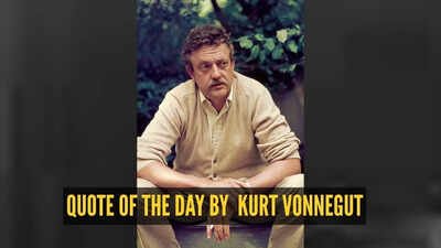Kurt Vonnegut Quotes: Quote of the day by Kurt Vonnegut: “We have to continually be jumping off cliffs and developing our wings on the…”