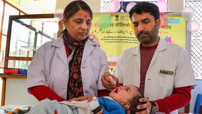 ‘Polio Free Pakistan’ on government-linked pamphlet triggers probe in Jammu and Kashmir | India News