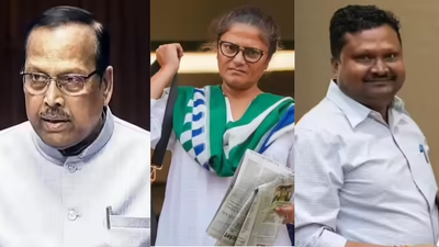 Former TMC Rajya Sabha MPs Sushmita Dev, Sukhendu Sekhar Ray, Prakash Chik Baraik join BJP in Kolkata | India News