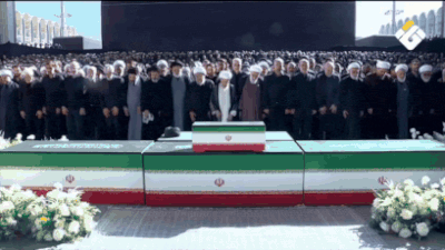 Ali Khamenei Funeral: Chants, tears and prayers: Massive crowd gathers in Tehran for Ali Khamenei funeral ceremony – watch