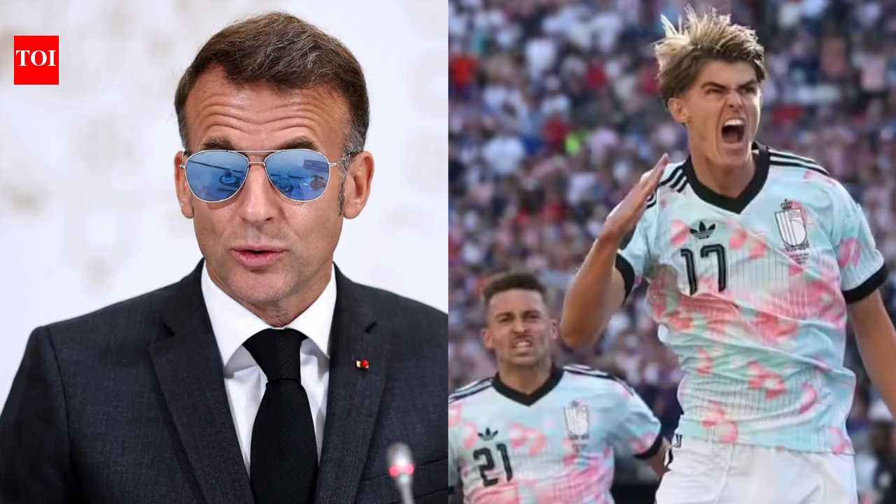 Evening news wrap: Close shave for Macron in Syria; Iran takes jab at US after FIFA ouster, and more | India News