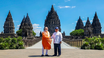 All about Prambanan: The 9th-century Hindu temple PM Modi visited in Indonesia | India News
