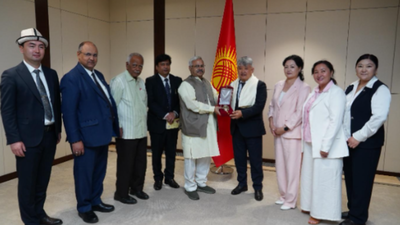 India, Kyrgyzstan launch ‘Manas and Mahabharata’ civilizational studies centre | India News