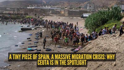 Why Spain’s tiny enclave of Ceuta is at the centre Of Europe’s migration crisis