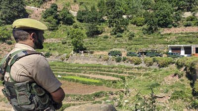 Pak drone spotted over LoC in J&K’s Rajouri, search op launched | India News