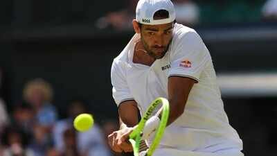 Matteo Berrettini rediscovers his Wimbledon rhythm to send Fils packing | Tennis News