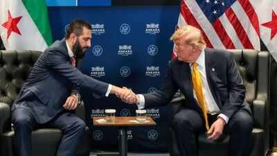 ‘I think I will’: Trump hints at lifting Syria’s terror label, calls interim president ‘great job’