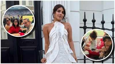 Priyanka Chopra shares best shots from her London vacation: Wimbledon to family time with Nick Jonas, Malti, MIL’s birthday bash |