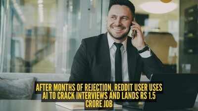 Laid off after 10 years, Reddit user reveals how AI helped land a Rs 1.5 crore job |