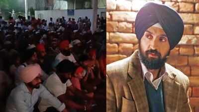 Despite ban, SGPC and Waris Punjab De begin public screenings of movie ‘Satluj’ across Punjab gurdwaras, village grounds | Amritsar News