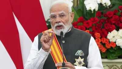PM Modi conferred with Indonesia’s highest honour during his 2-day state visit | India News