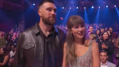 Taylor Swift and Travis Kelce leave Madison Square Garden after rehearsal dinner with close friends; Bride and Groom gear up for July 3 wedding- WATCH |
