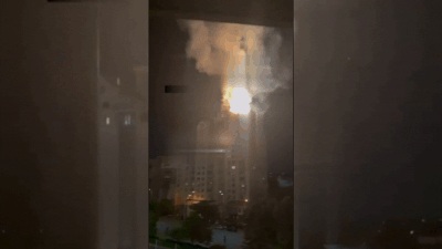 Russia Drone Attack: Watch: 9-storey Kyiv apartment building partially collapses after Russian attack; residents trapped