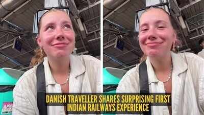 Danish tourist’s first overnight train journey in India takes an unexpected turn after ticket booking confusion |