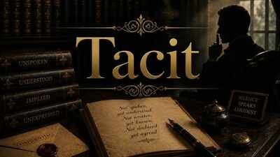 Word of the day: Tacit |